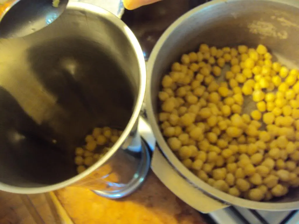 Fainá especial de garbanzos.Foto-Receta, mmm...irresistible
