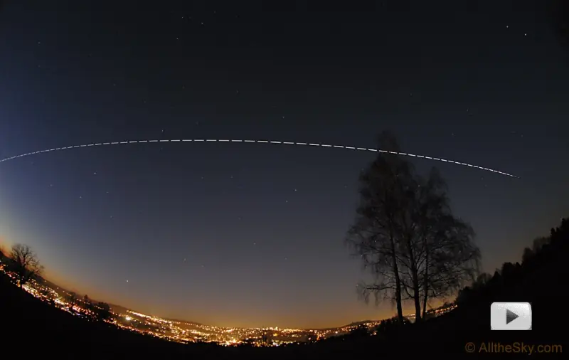Cómo ver la Estación Espacial Internacional (ISS) desde ca