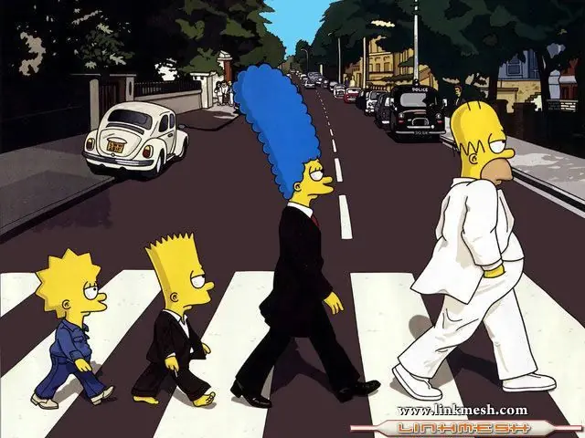 Quien dijo que los simpson no son arte :)