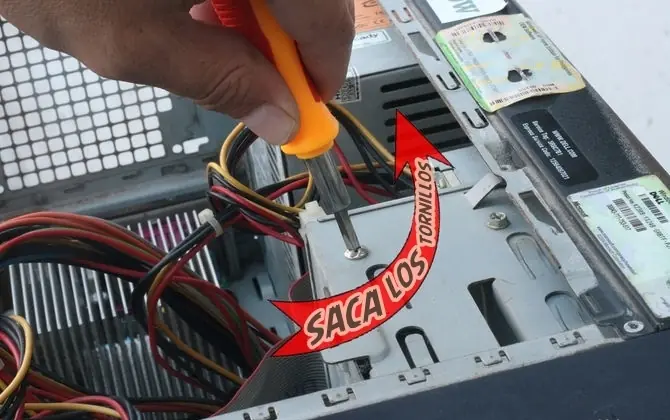 Como cambiar el disco duro