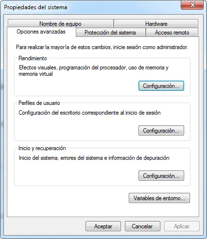 mejorar rendimiento w7