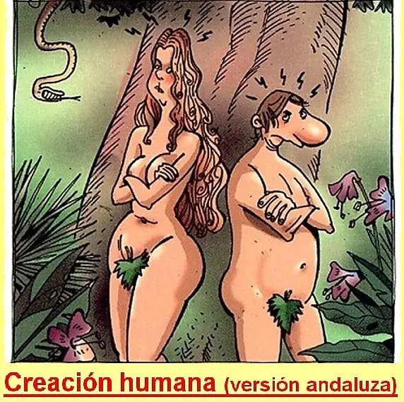 la creacion humana contada de un andaluz