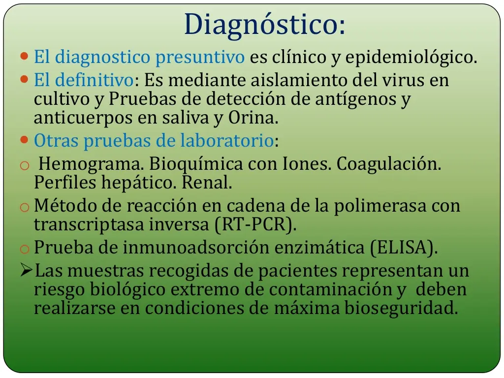 Ébola, ébola, qué es el ébola. Puede llegar acá?