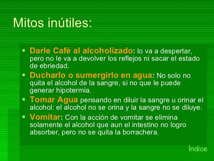 riesgos del alcohol