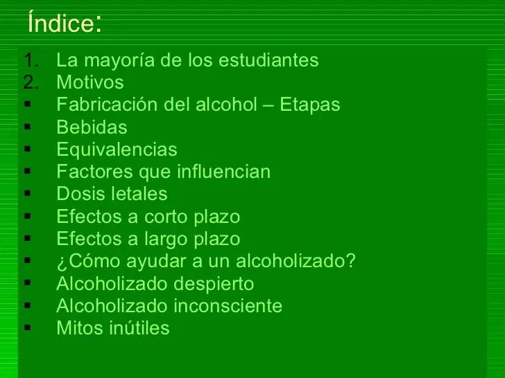 alcoholismo