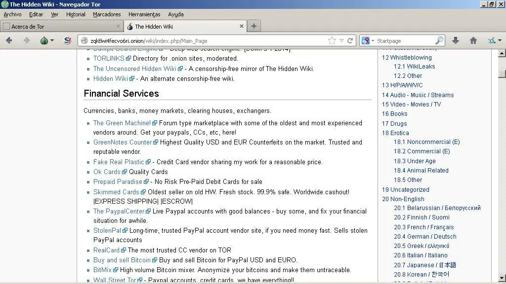 deep web wikipedia