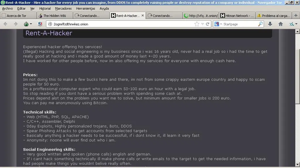 Deep Web. (MegaPost) + yapa!