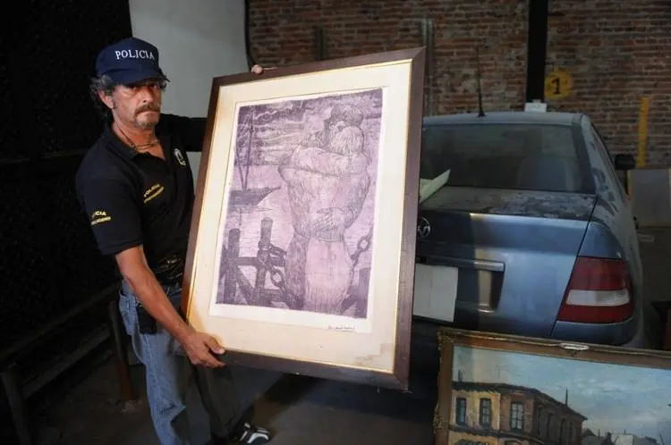 Recuperaron obras de arte robadas valuadas en U$S 1 millón