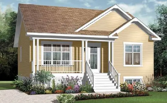 plano de casa estilo americana
