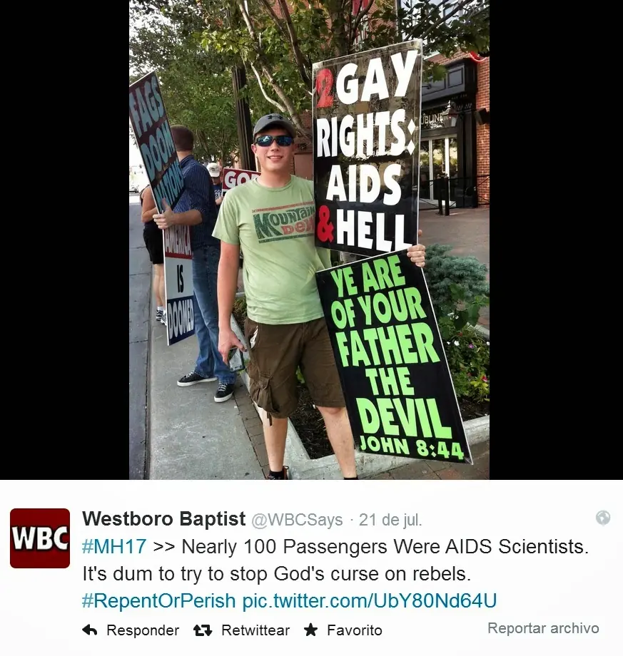 Accidente del vuelo MH17 castigo divino