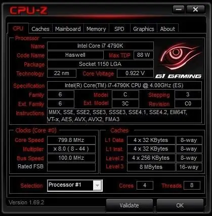 Intel Core i7 4790k