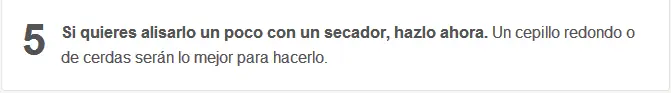 Cómo alisar el cabello grueso...