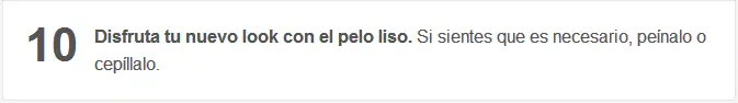 Cómo alisar el cabello grueso...