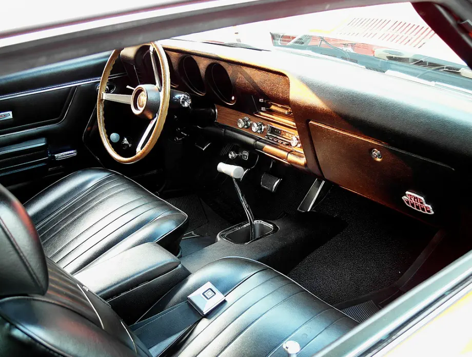 Sólo un hermoso '69 GTO de Pontiac en el Auto Club de Oakla