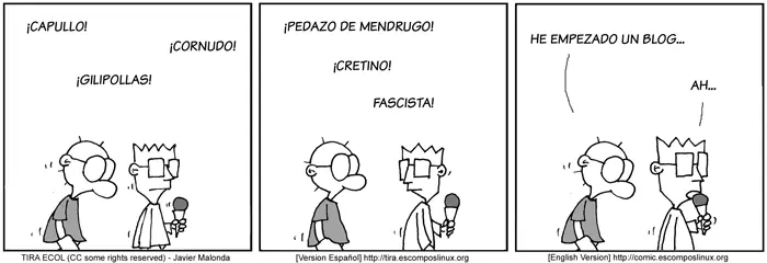 Veni a reirte con este par de muchachos [comic internet]
