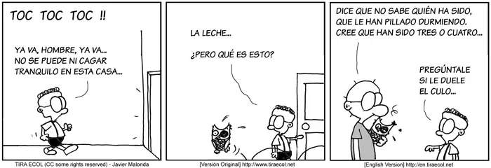 Veni a reirte con este par de muchachos [comic internet]