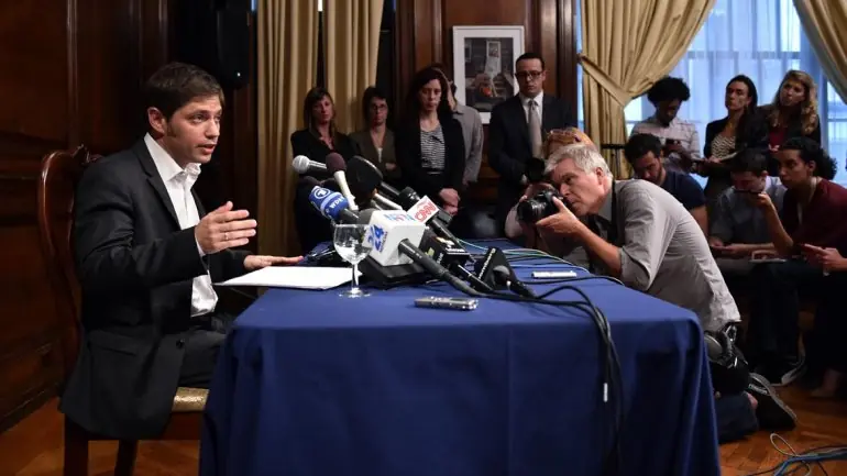 La conferenciade Kicillof hizo caer el acuerdo