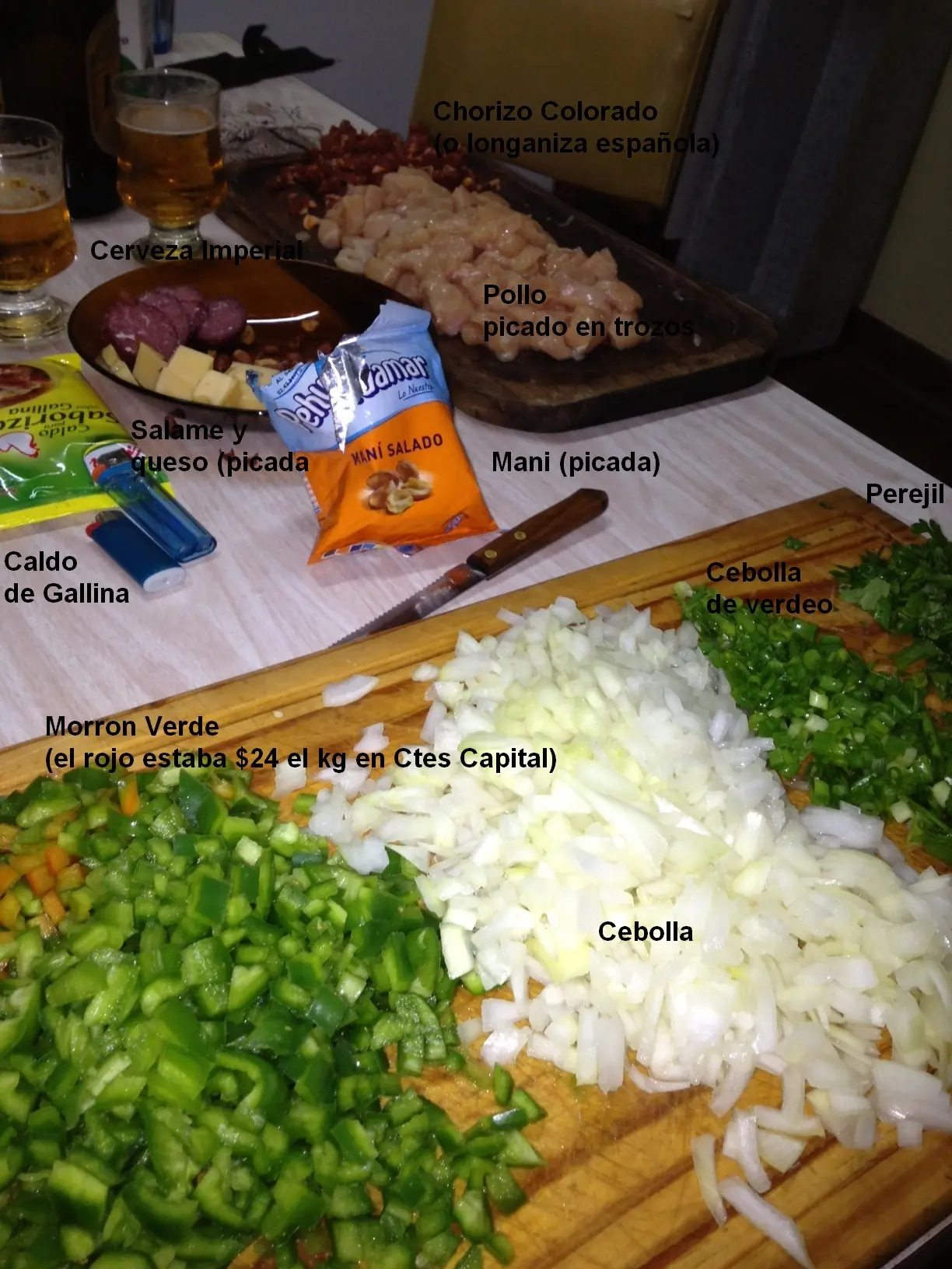 Mbaipu Mbaipy Fotoreceta (comida tipica correntina)