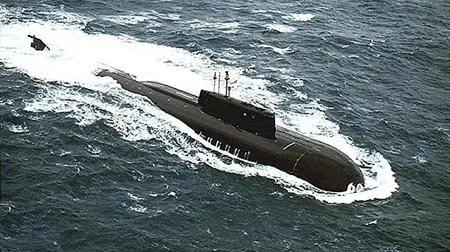 Submarino nuclear ruso cerca de EE.UU