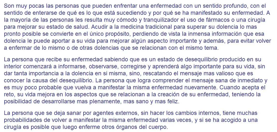 la enfermedad