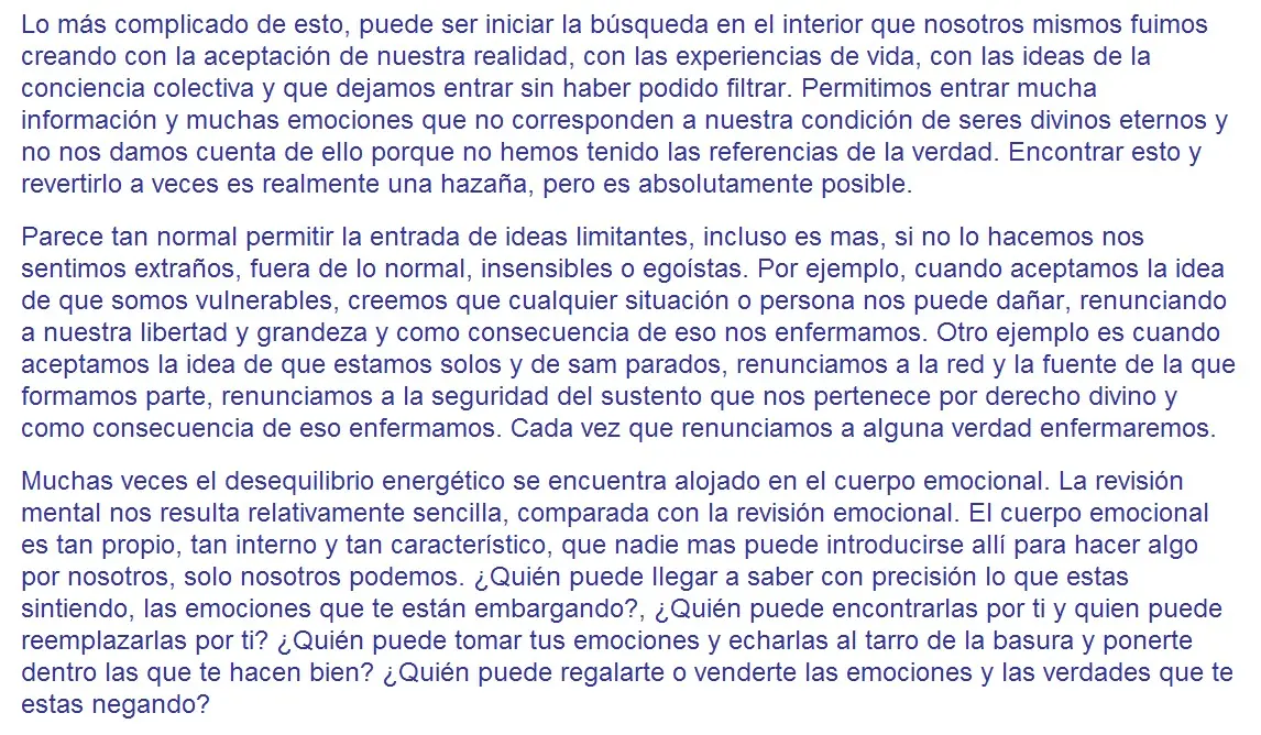 cada vez que negamos algo nos en