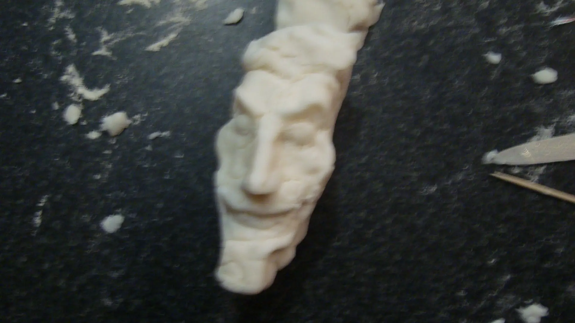 Hice al joker con porcelana