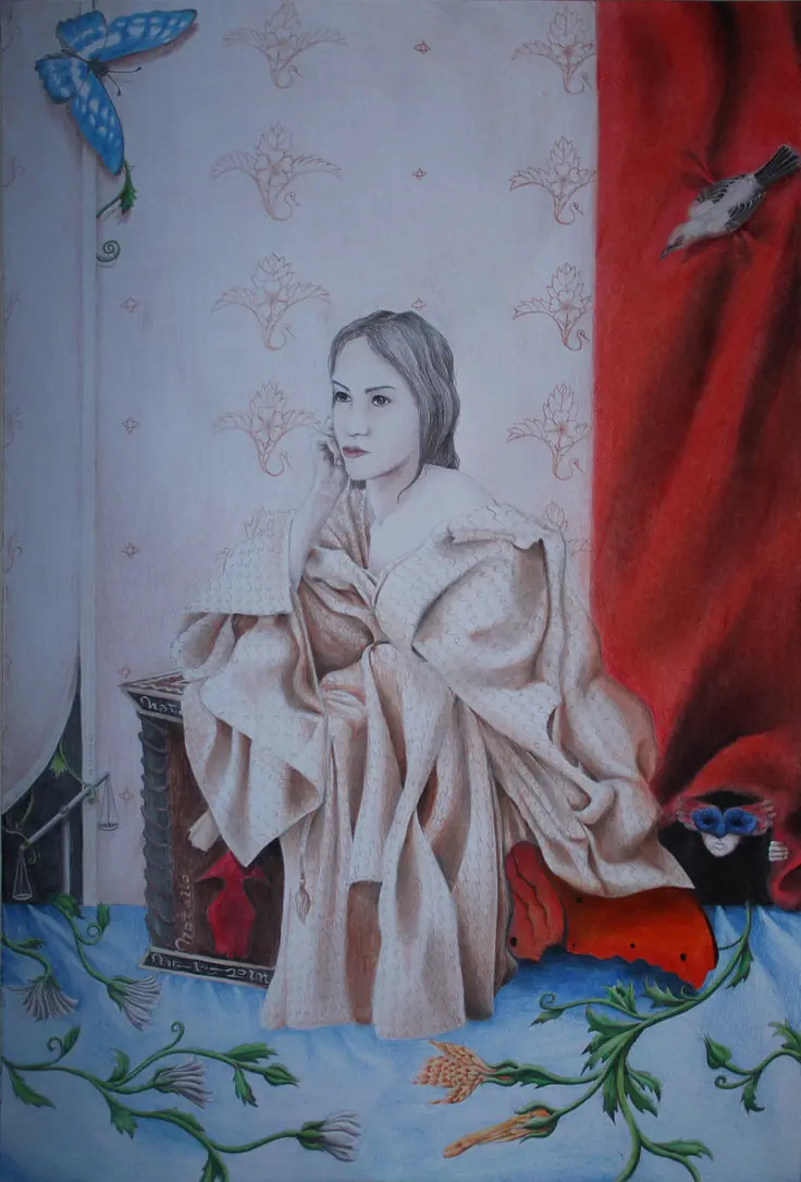 Una amiga (dibujo)