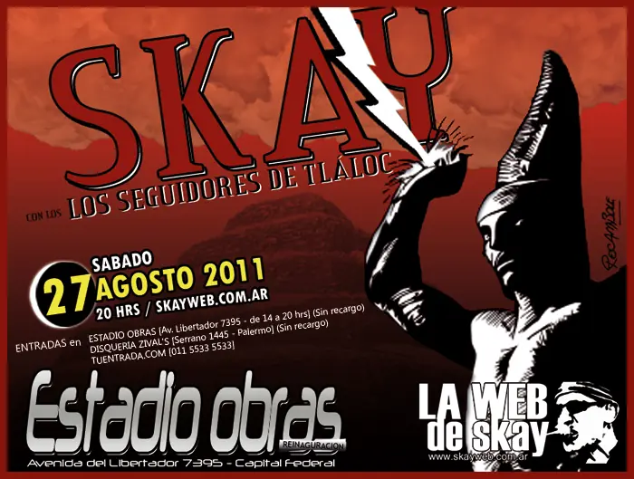skay en estadio obras