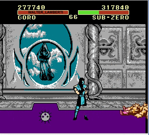 Megapost Mortal kombat family game /nes