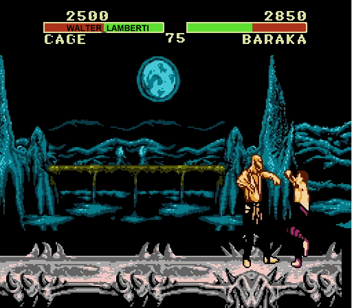 Megapost Mortal kombat family game /nes