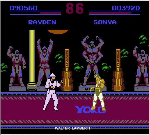 mortal kombat nes
