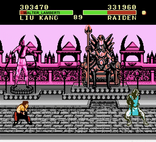 Megapost Mortal kombat family game /nes