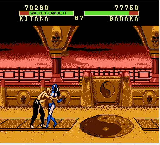 mortal kombat nes