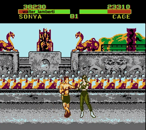 mortal kombat nes