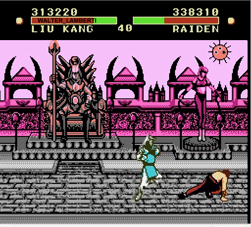 Megapost Mortal kombat family game /nes