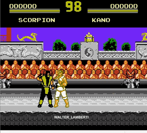 Megapost Mortal kombat family game /nes