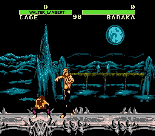 mortal kombat nes