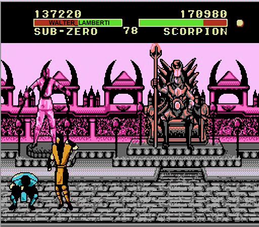 mortal kombat nes
