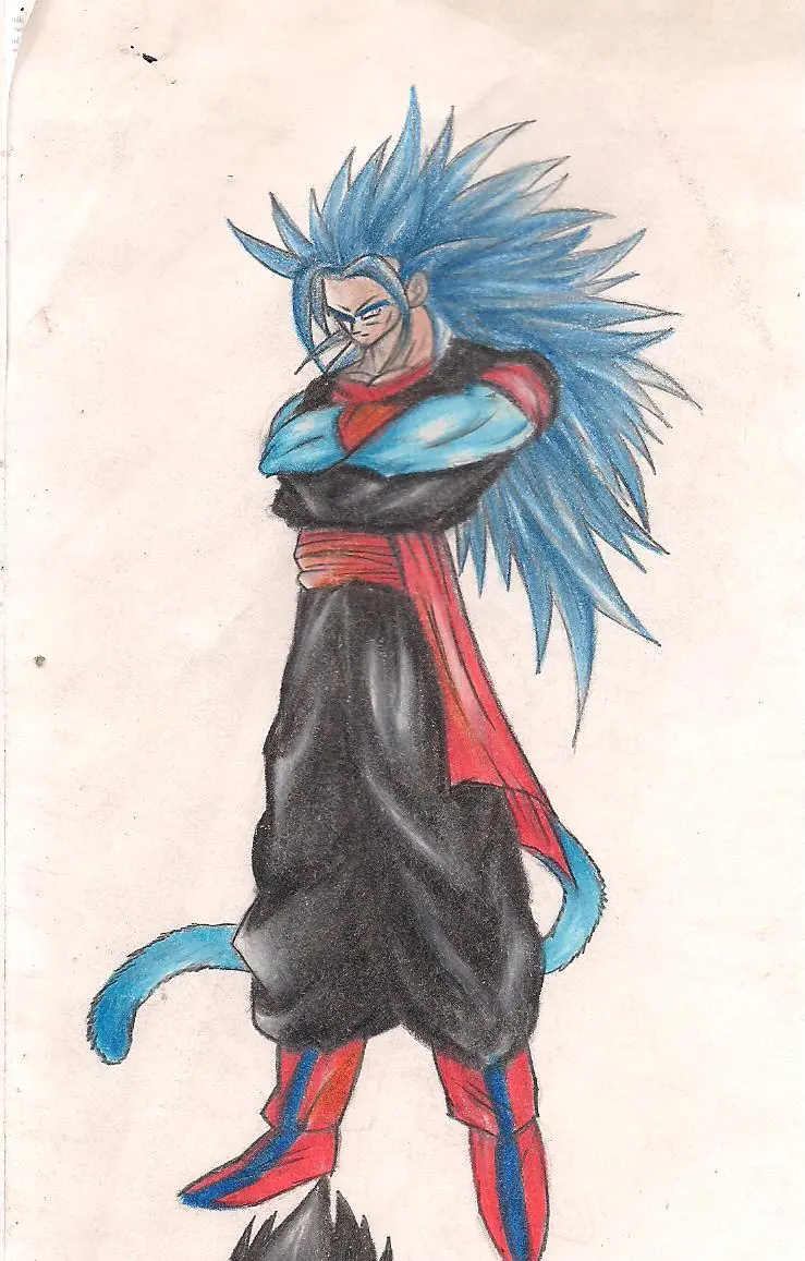 mi version de goku ssj5
