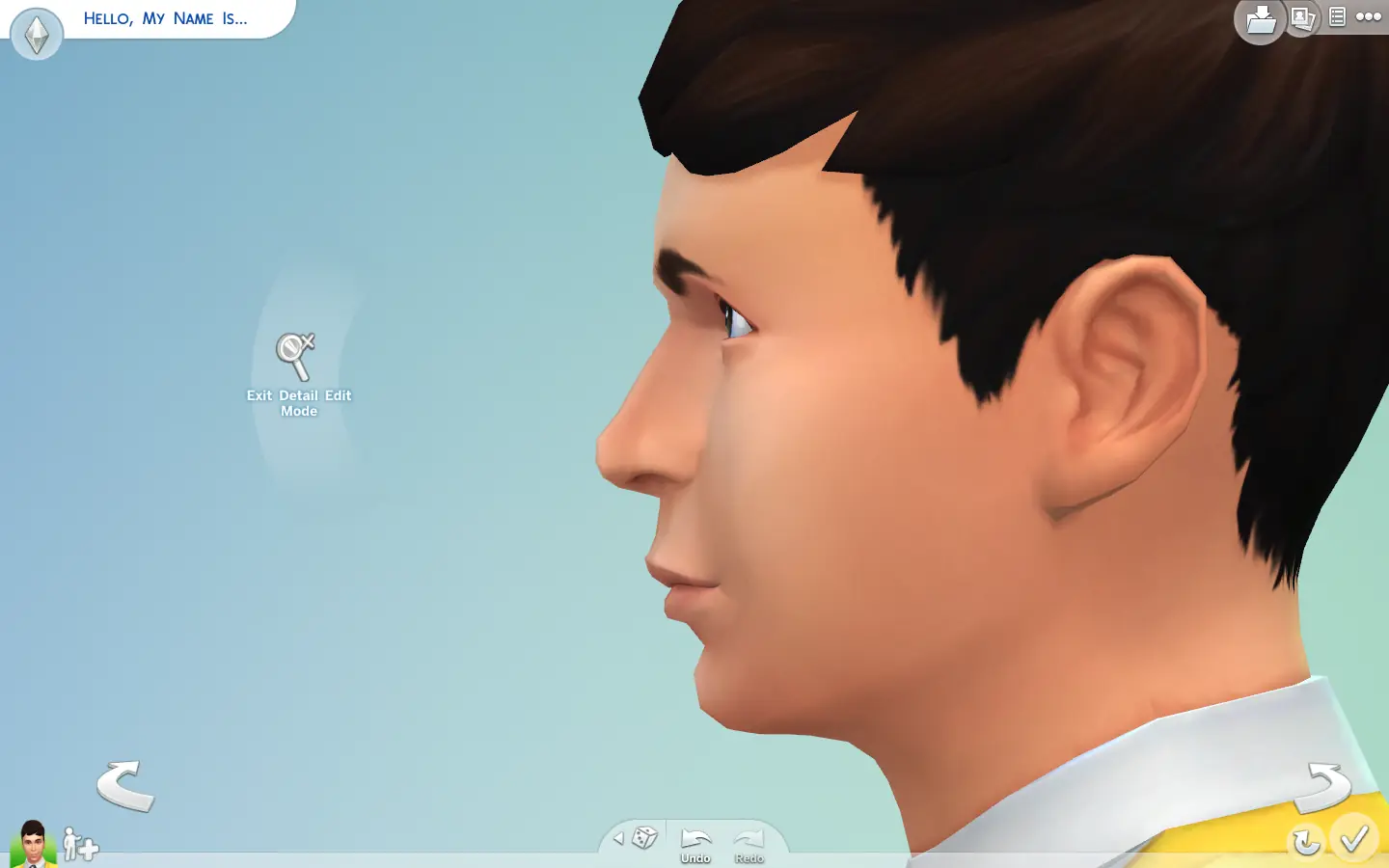Hice a Hernan Botbol en Los Sims 4