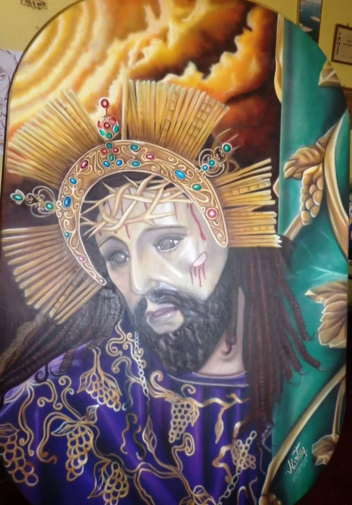 Expocision Semana Santa en Chalchuapa