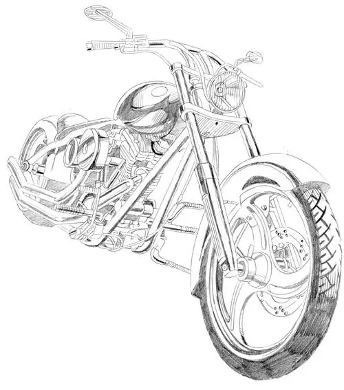 Como dibujar motos paso a paso
