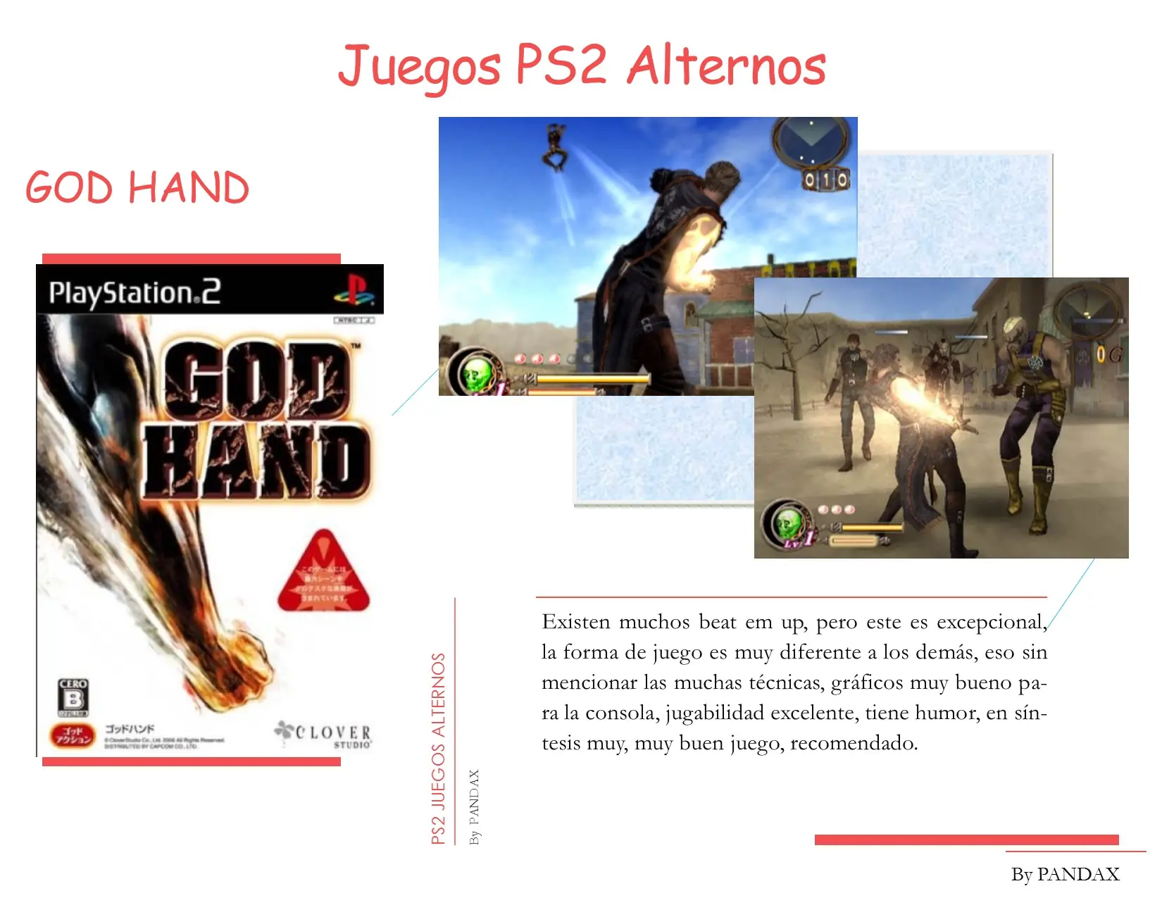 [Review] Juegos alternos PS2  II PARTE