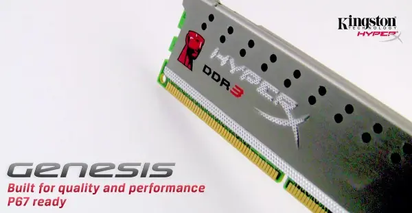 Kingston muestra sus próximas memorias DDR3 HyperX “Genes