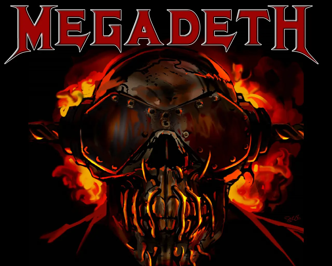 te va megadeth? tomá