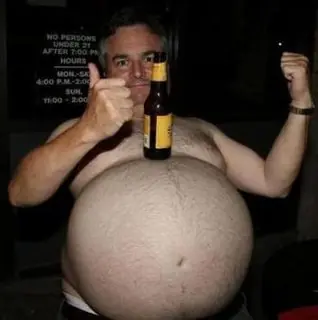 Consumir alcohol, provoca obesidad abdominal