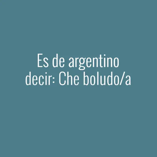 es de argentino