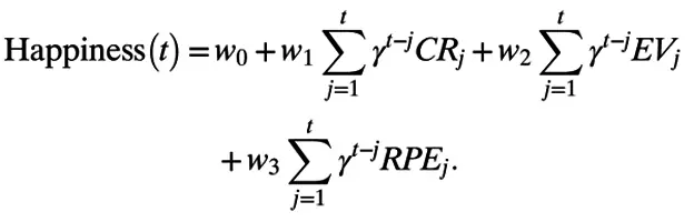 La ecuación matemática que predice la felicidad