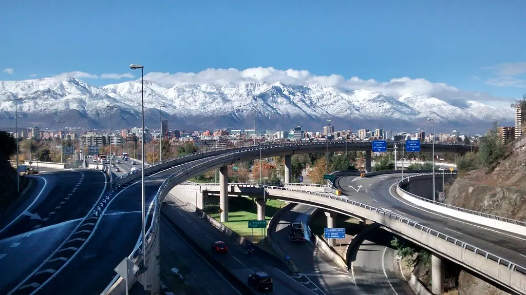 La hermosa capital de Chile