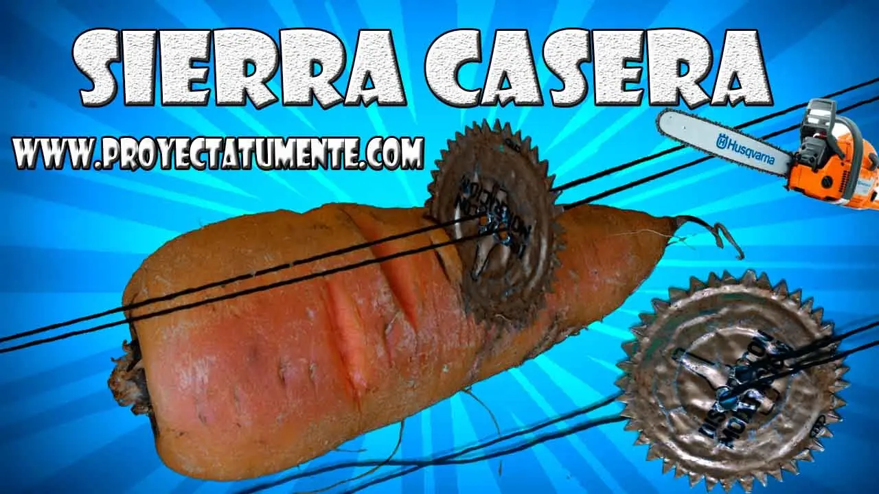 Como Hacer un Sierra Rotatoria Casera